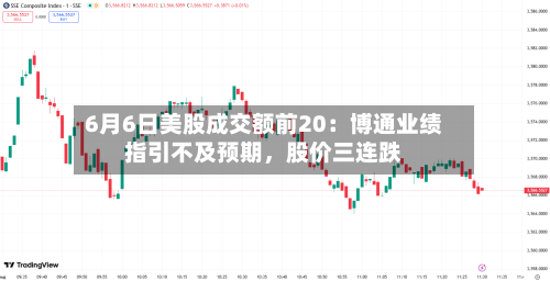 6月6日美股成交额前20：博通业绩指引不及预期，股价三连跌-第3张图片