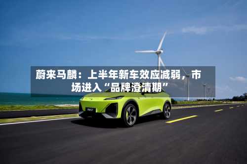 蔚来马麟：上半年新车效应减弱，市场进入“品牌澄清期”