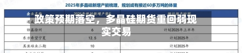 政策预期落空，多晶硅期货重回弱现实交易-第2张图片