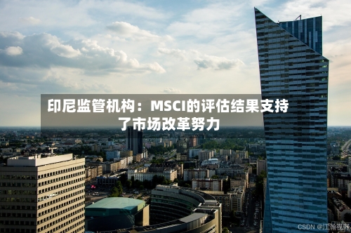 印尼监管机构：MSCI的评估结果支持了市场改革努力