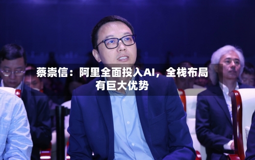 蔡崇信：阿里全面投入AI，全栈布局有巨大优势-第2张图片