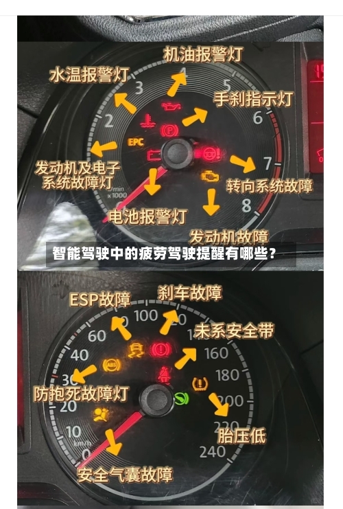 智能驾驶中的疲劳驾驶提醒有哪些？
