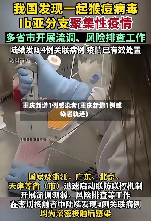 重庆新增1例感染者(重庆新增1例感染者轨迹)