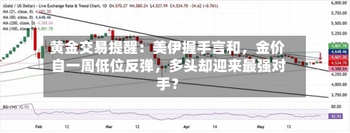 黄金交易提醒：美伊握手言和	，金价自一周低位反弹，多头却迎来最强对手？-第2张图片