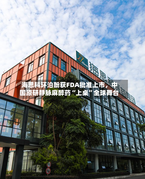 海思科环泊酚获FDA批准上市	，中国原研静脉麻醉药“上桌”全球舞台-第3张图片