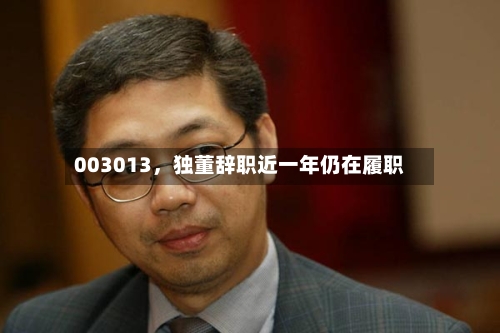 003013，独董辞职近一年仍在履职-第2张图片