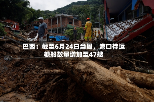 巴西：截至6月24日当周	，港口待运糖船数量增加至47艘-第2张图片