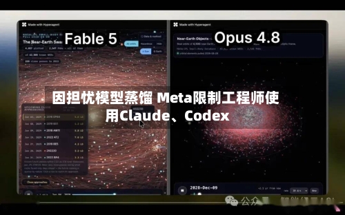 因担忧模型蒸馏 Meta限制工程师使用Claude	、Codex-第2张图片