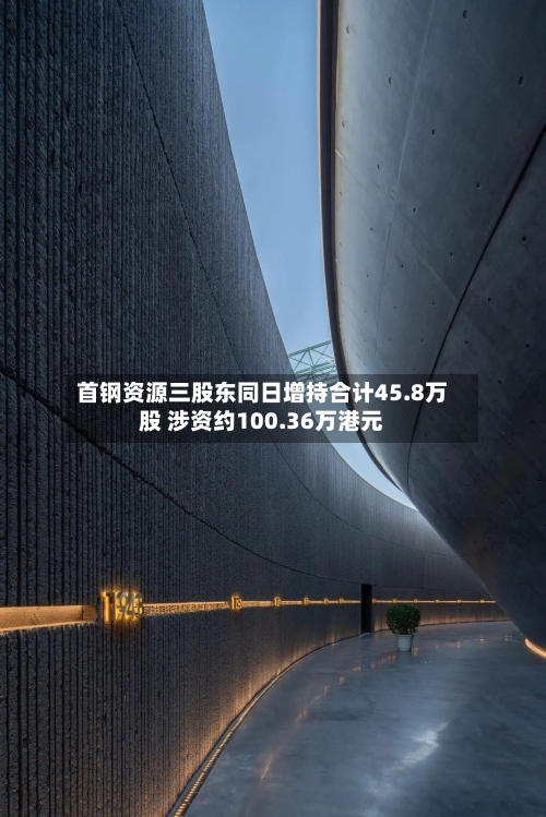 首钢资源三股东同日增持合计45.8万股 涉资约100.36万港元-第3张图片