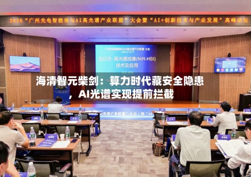 海清智元柴剑：算力时代藏安全隐患	，AI光谱实现提前拦截-第2张图片