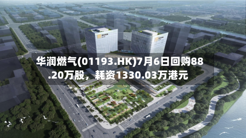 华润燃气(01193.HK)7月6日回购88.20万股,耗资1330.03万港元