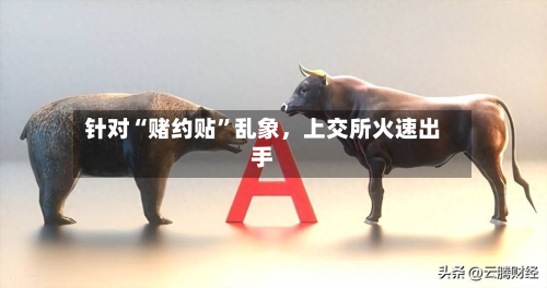 针对“赌约贴”乱象，上交所火速出手-第3张图片